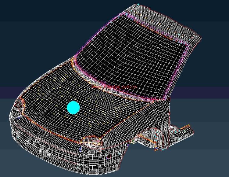 应用ANSA软件建立行人保护模型